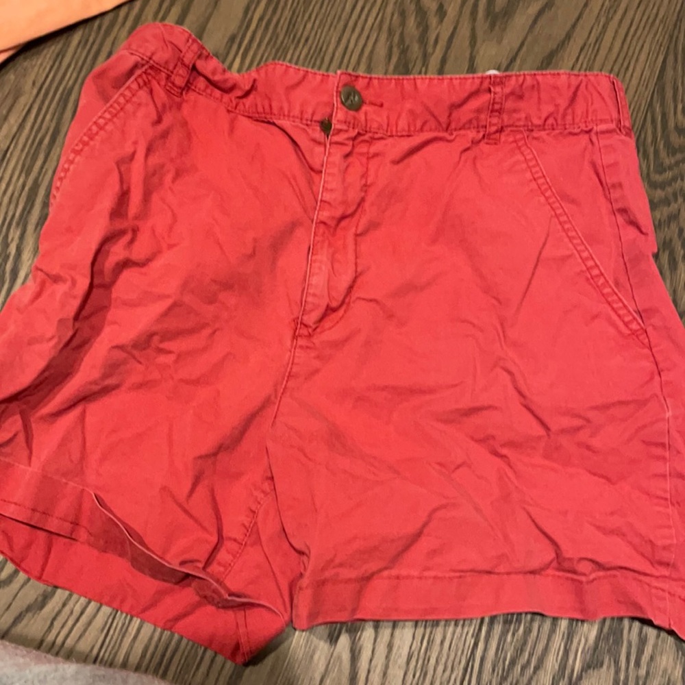 Old navy red shorts